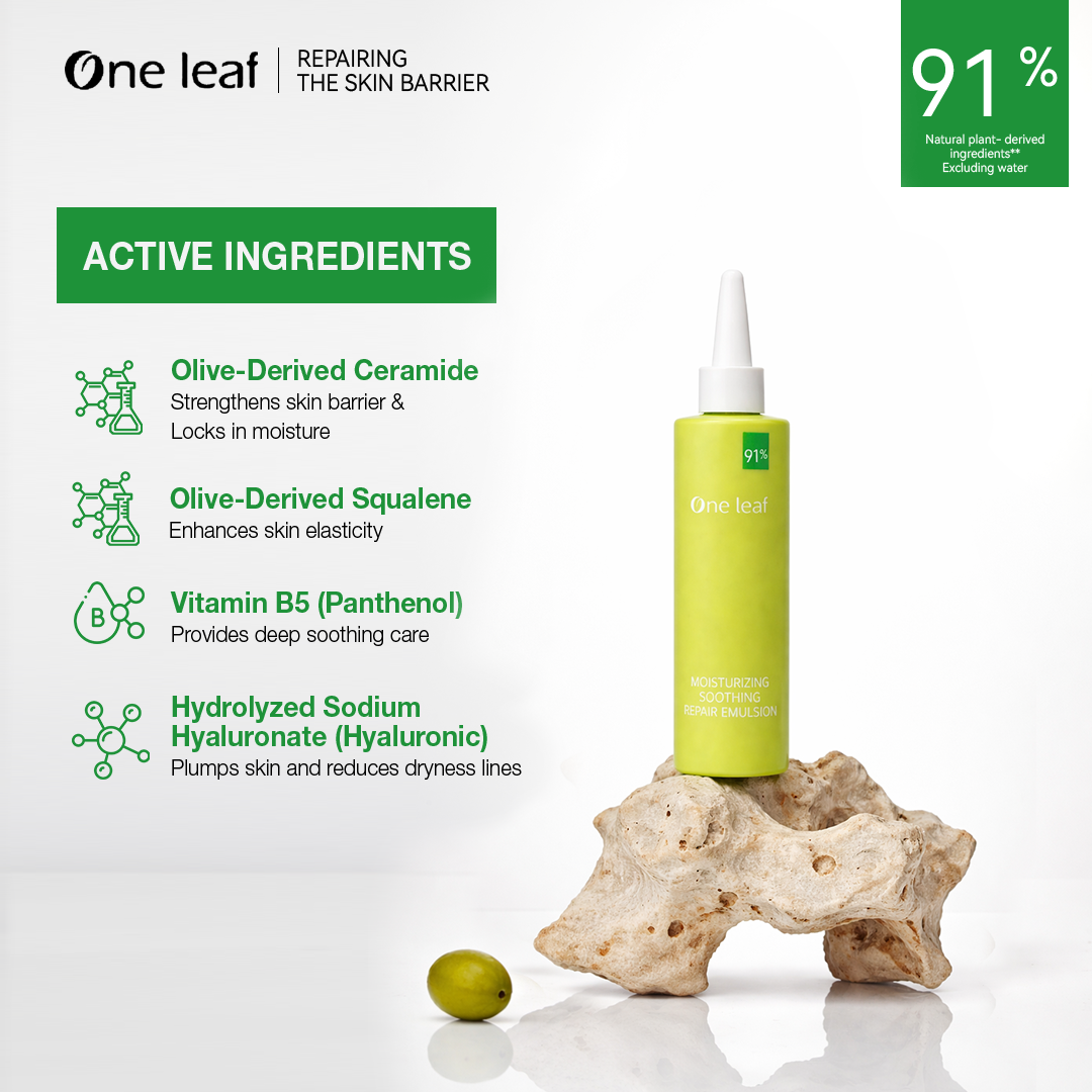 One Leaf Olive Ceramide Moisture-Lock Emulsion